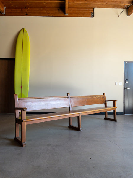 Historic Oak Mission Benches