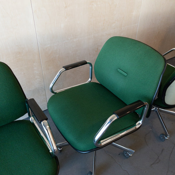 Allsteel Office Chairs - Deep Green