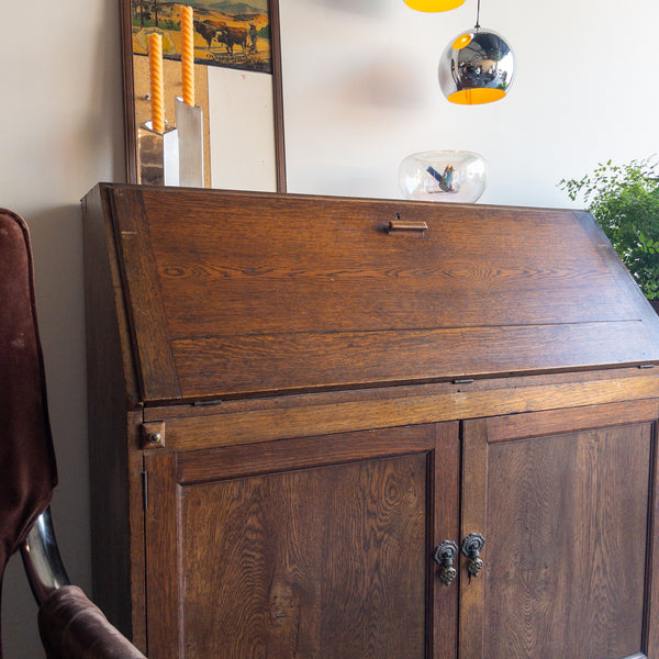 Antique English Secretary Desk
