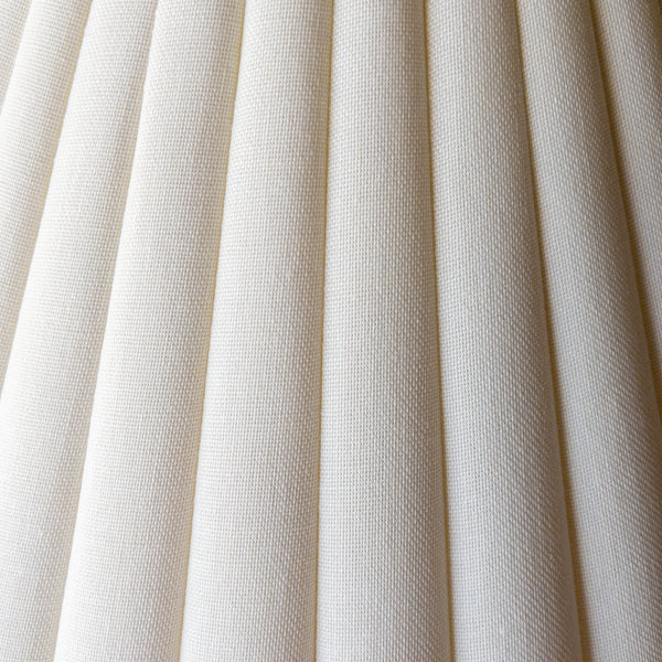 Vintage Floor Lamp with Box Pleat Shade