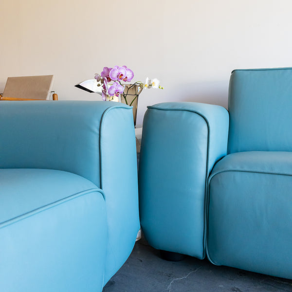 IKEA Dagarn Sofas in Kimstad Turqoise