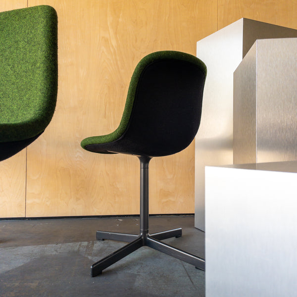 HAY Neu 10 Upholstered Chair in Forest Green