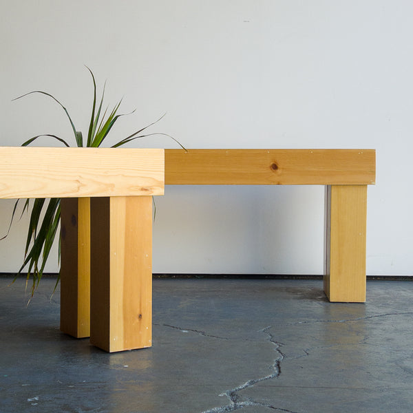 Custom Pine Wood Benches