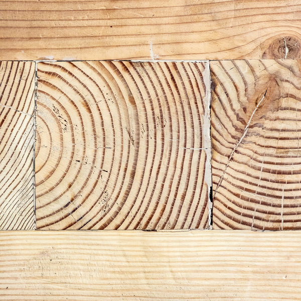 Chunky Raw Douglas Fir Stool