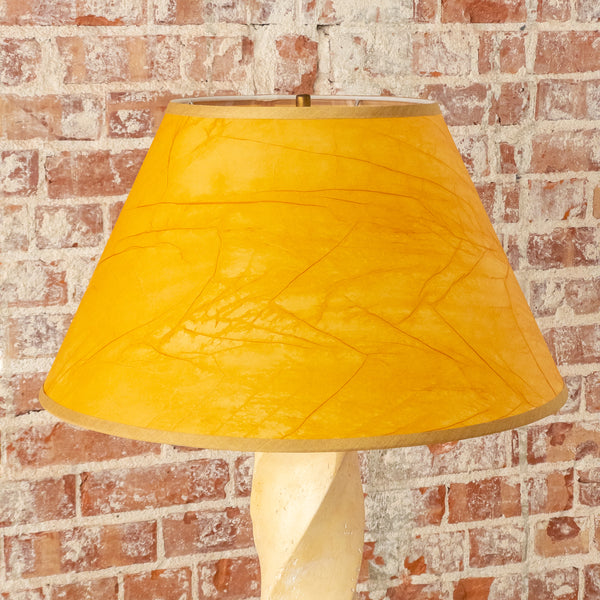 Vintage Plaster Spiral Floor Lamps
