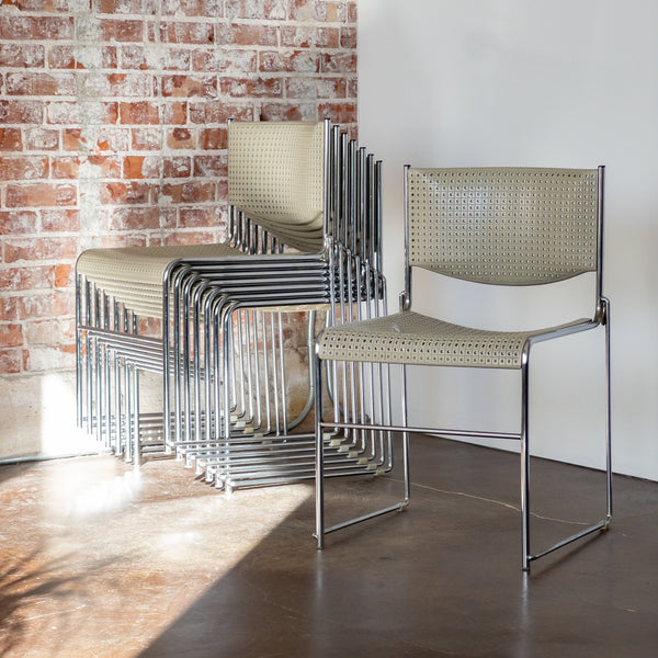 Vintage 33M Stacking Chairs by Emeco