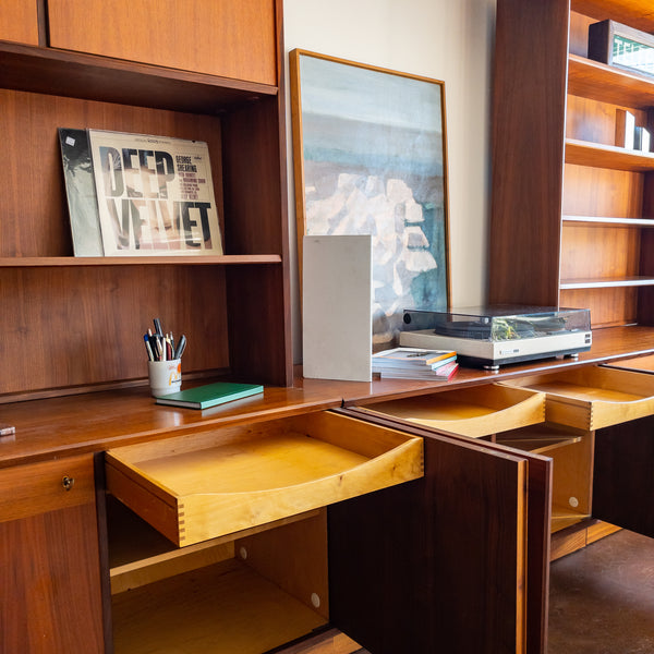 Danish Teak Wall Units