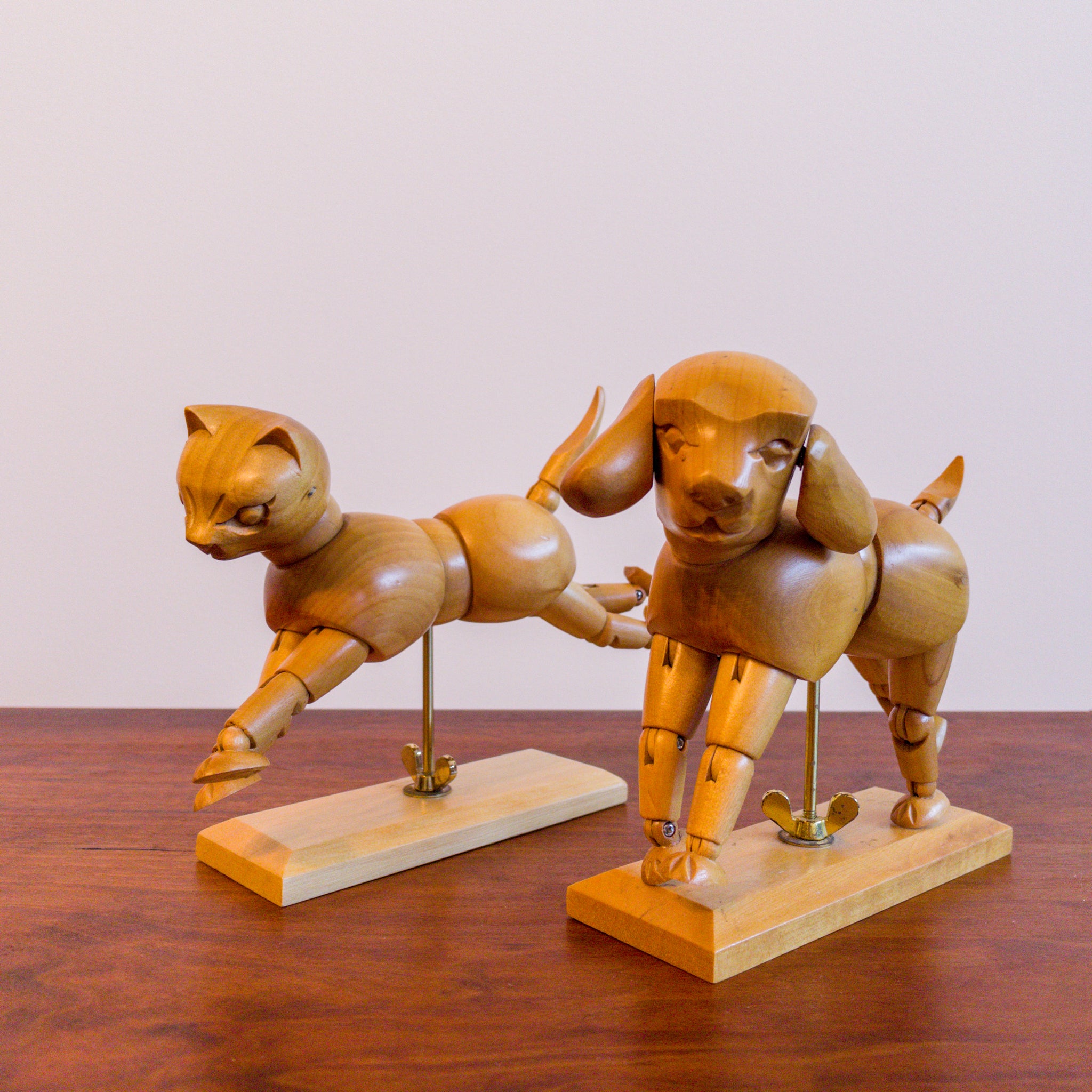 Wooden Animal Art Mannequins