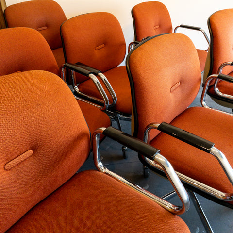 Allsteel Office Chairs - Burnt Orange