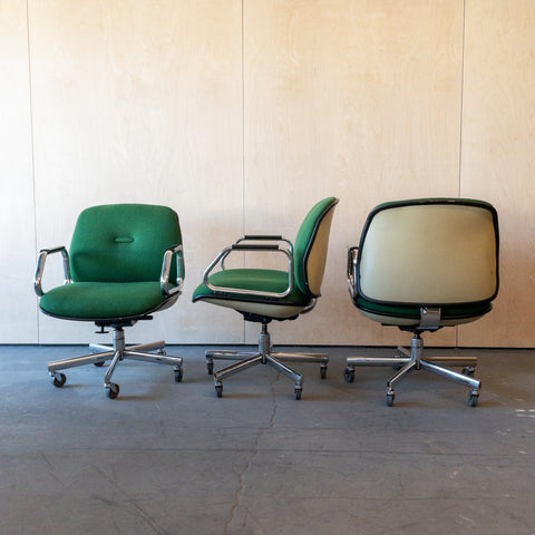 Allsteel Office Chairs - Deep Green