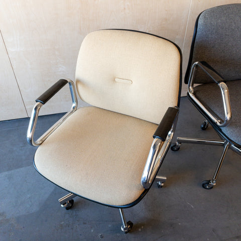 Allsteel Office Chairs - Cream