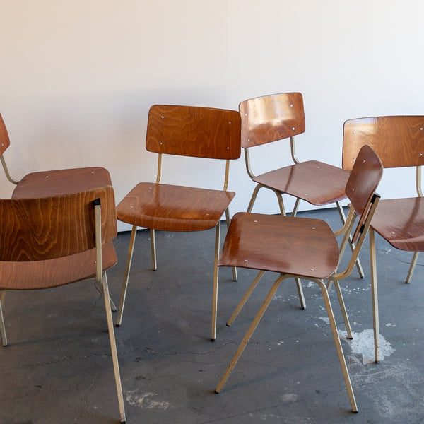 Dutch Industrial School Chairs