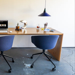 10' Wood Waterfall Desk/Table