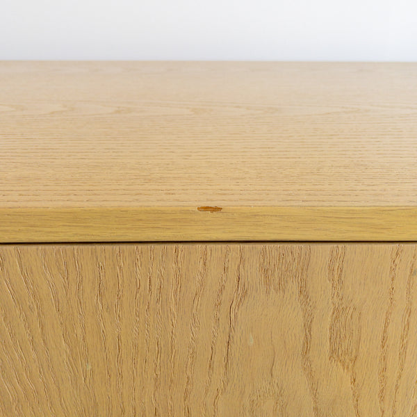 Oak Stereo Console / Media Cabinet