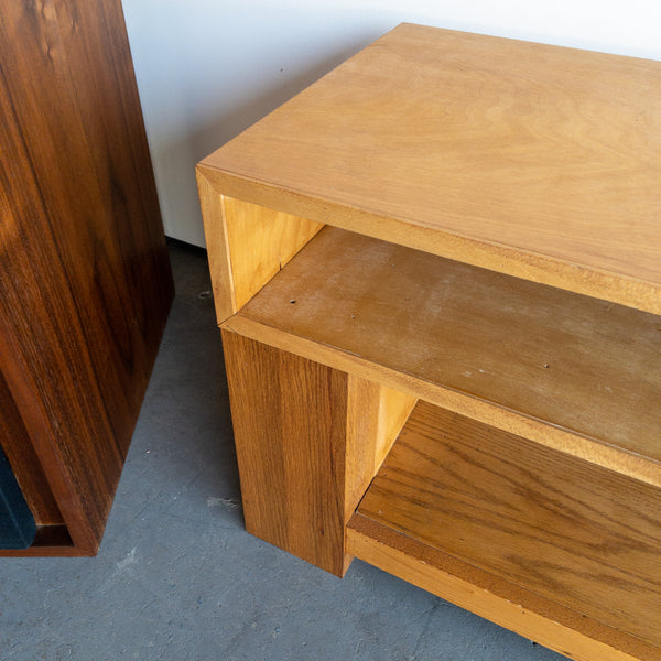 Small Oak Credenza