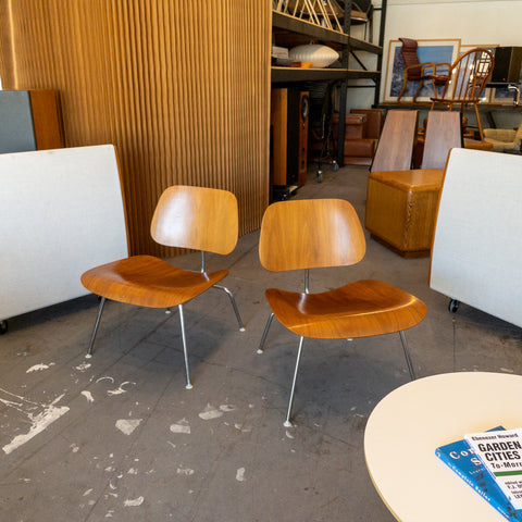 Eames Plywood Lounge "LCM" Chairs by Herman Miller