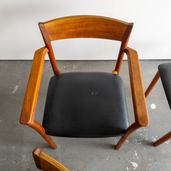 Teak Danish Dining Chairs by Moreddi