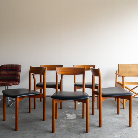 Teak Danish Dining Chairs by Moreddi