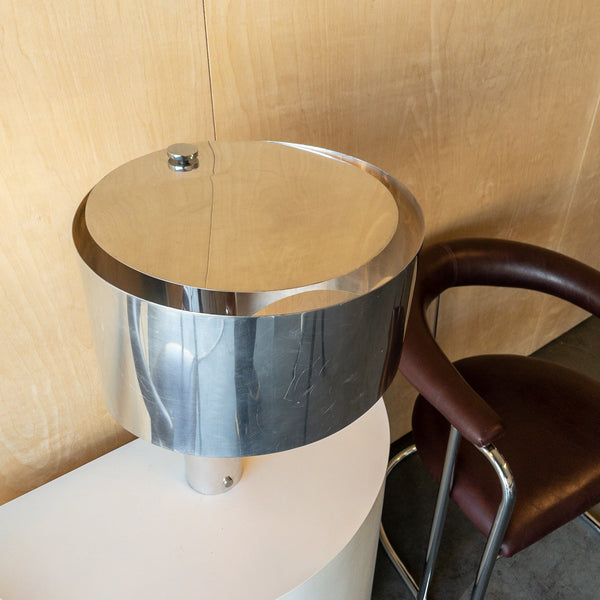 Space Age Bent Metal Table Lamp