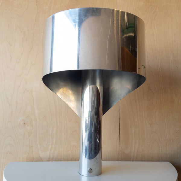 Space Age Bent Metal Table Lamp