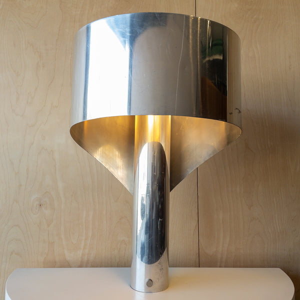 Space Age Bent Metal Table Lamp