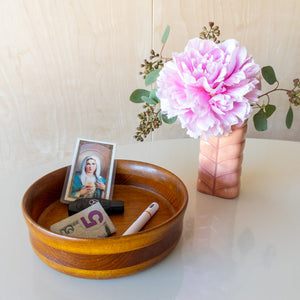 Vintage Danish Teak Small Bowl