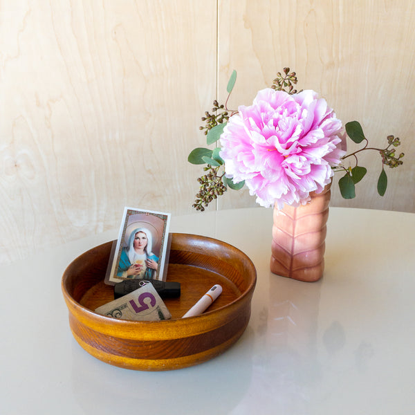 Vintage Danish Teak Small Bowl