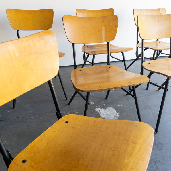 Vintage Mid Century Folding Chairs by Cavalier