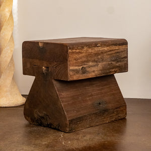 Solid Teak Stool