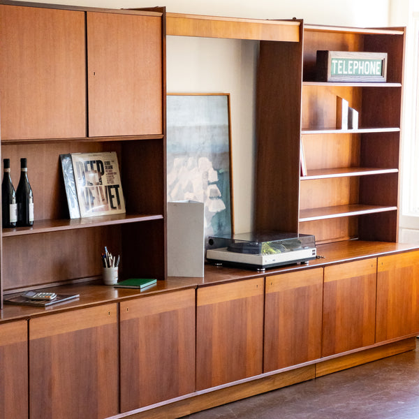 Danish Teak Wall Units