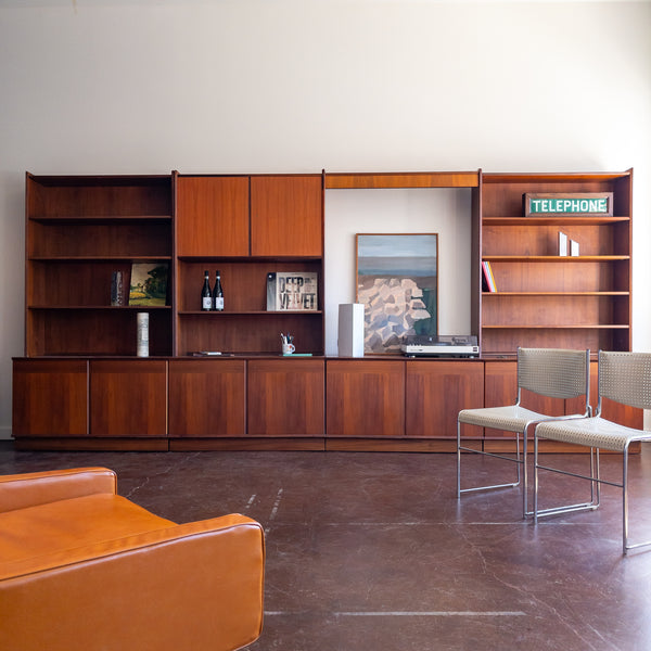 Danish Teak Wall Units